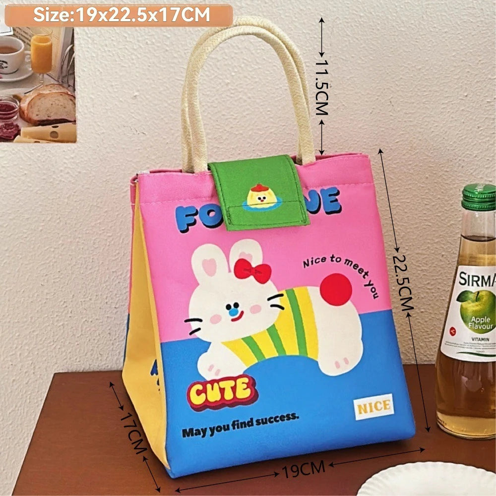 Cute Cartoon Bento Lunch Bag