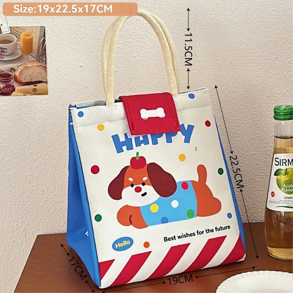 Cute Cartoon Bento Lunch Bag