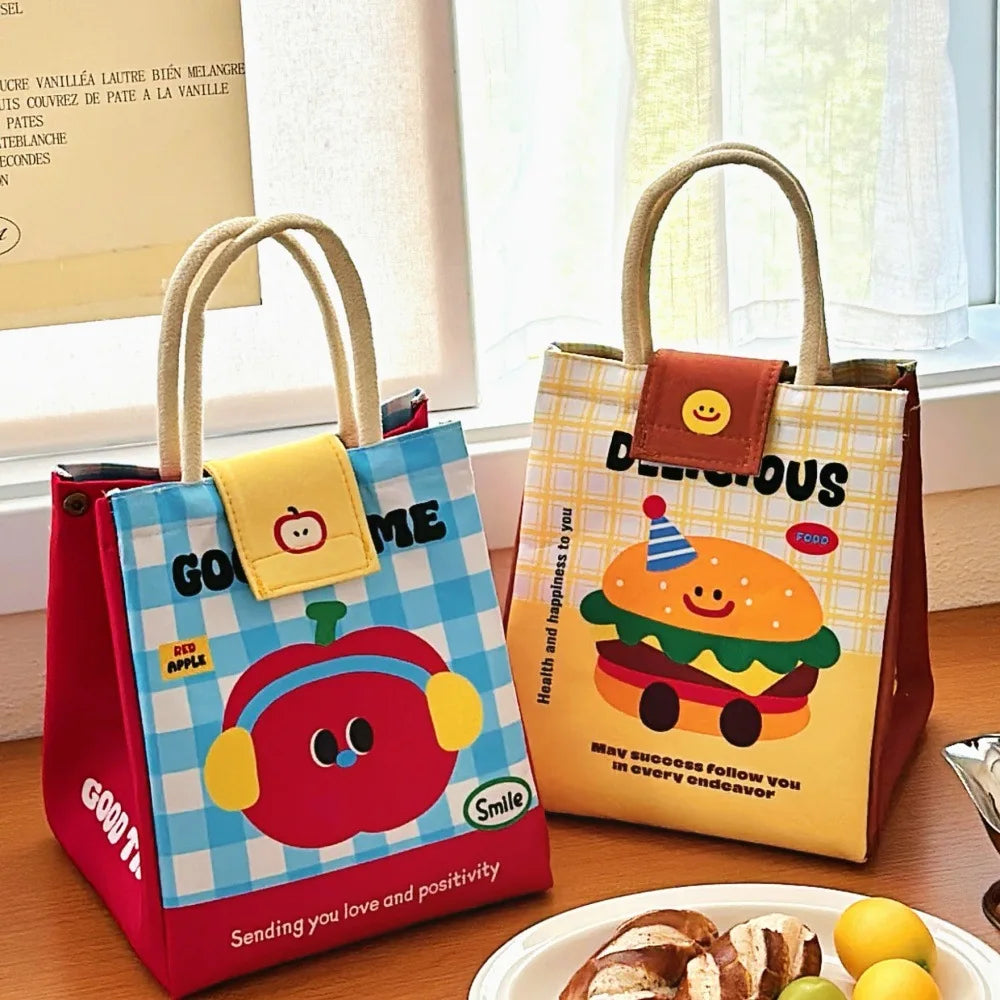 Cute Cartoon Bento Lunch Bag