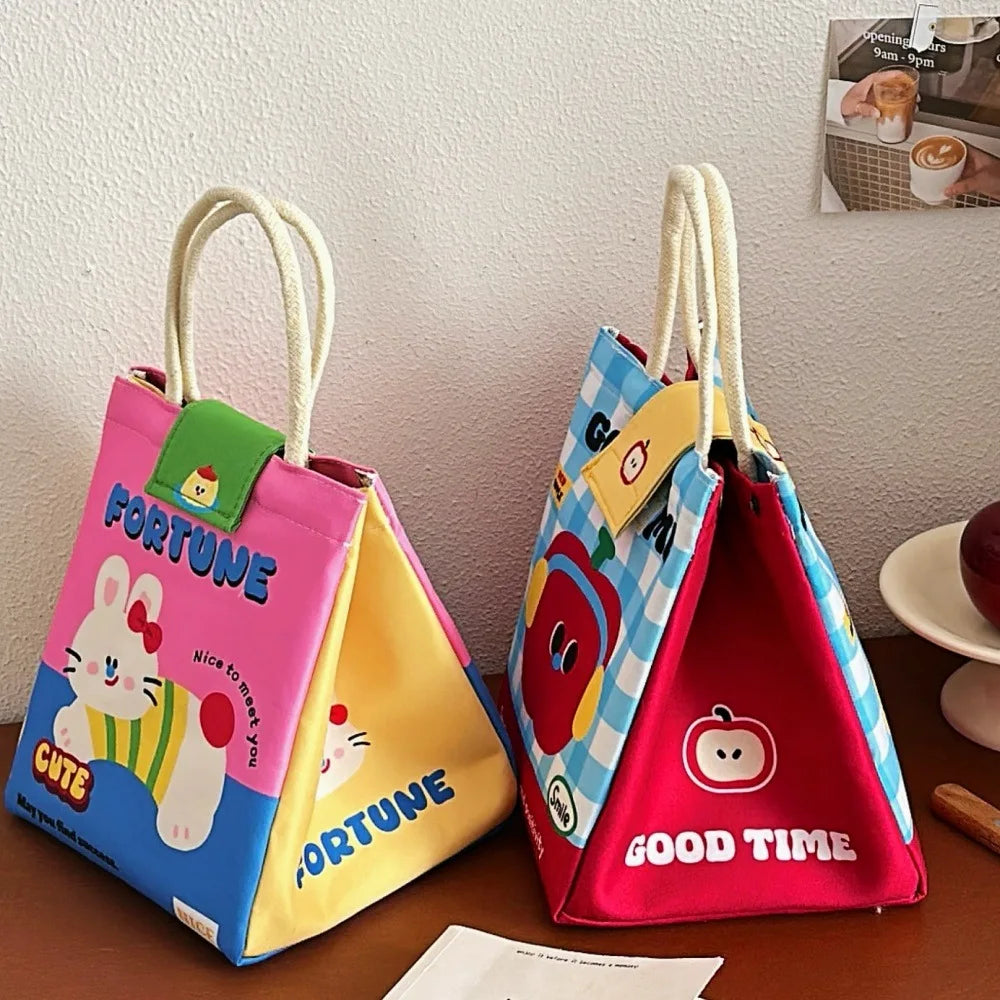 Cute Cartoon Bento Lunch Bag
