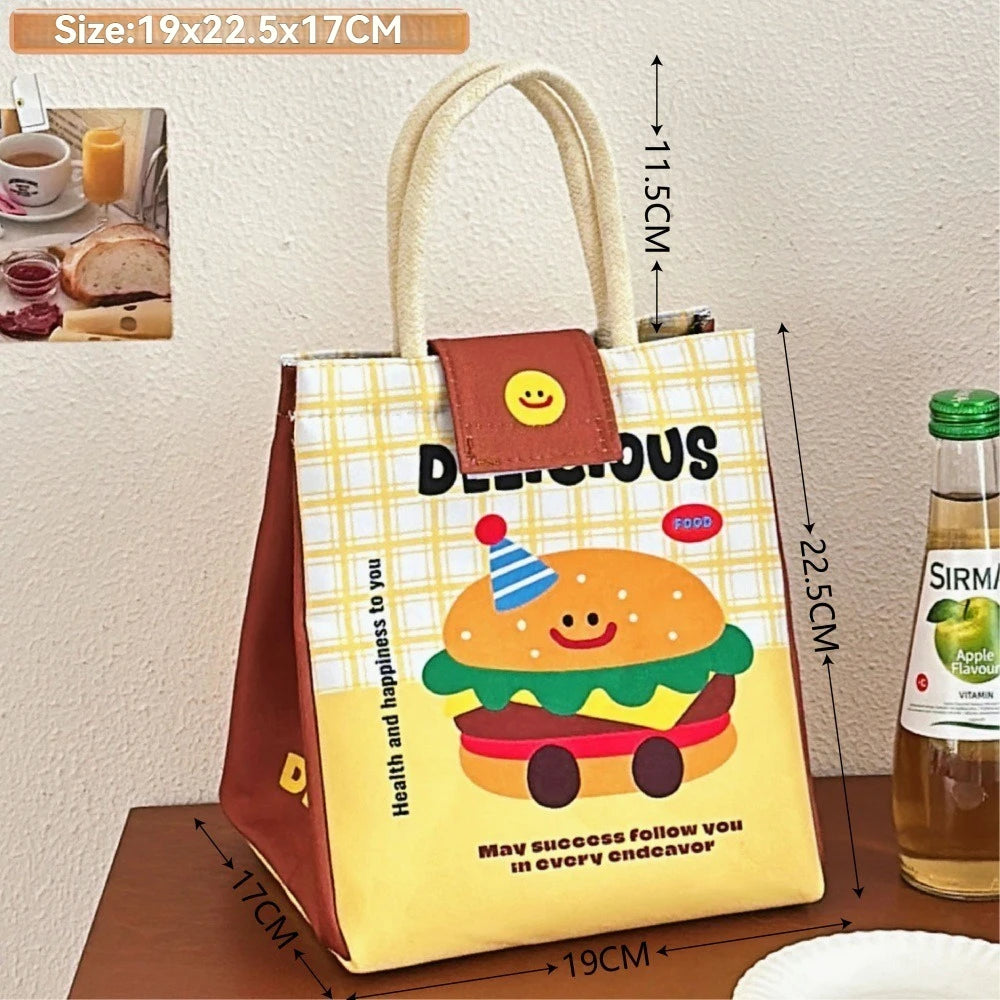 Cute Cartoon Bento Lunch Bag