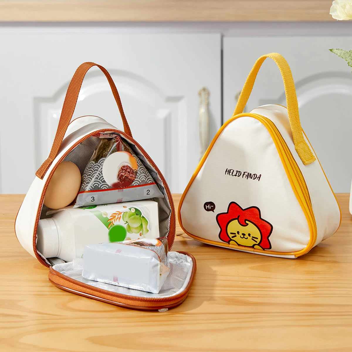 Cute Cartoon Thermal Lunch Bag
