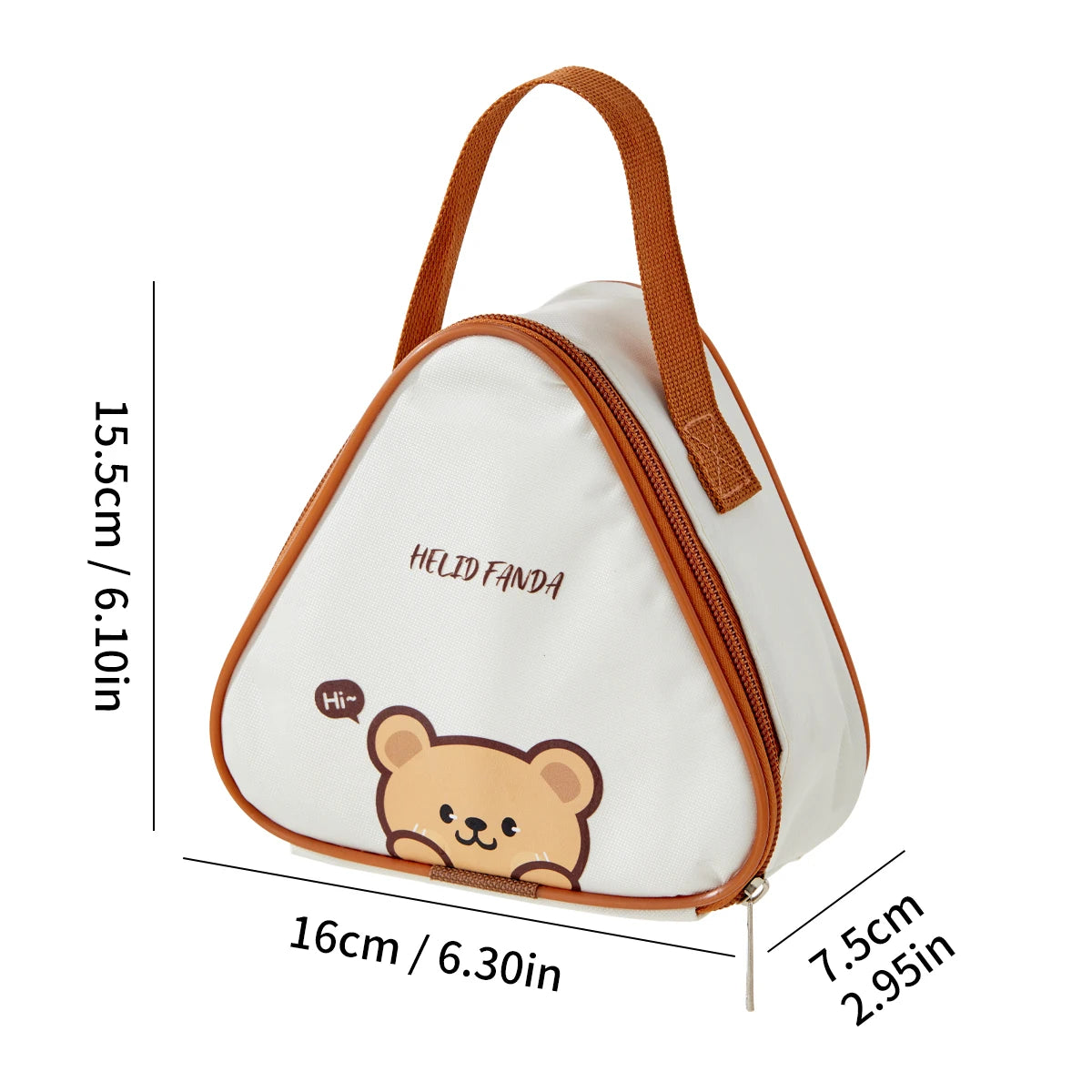 Cute Cartoon Thermal Lunch Bag
