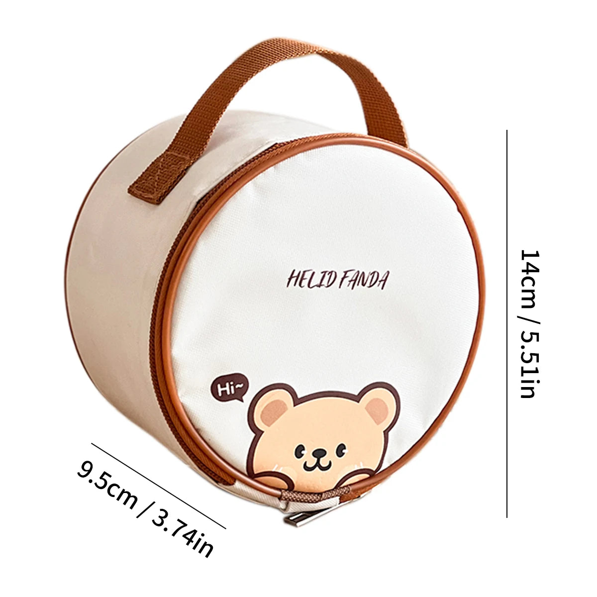 Cute Cartoon Thermal Lunch Bag