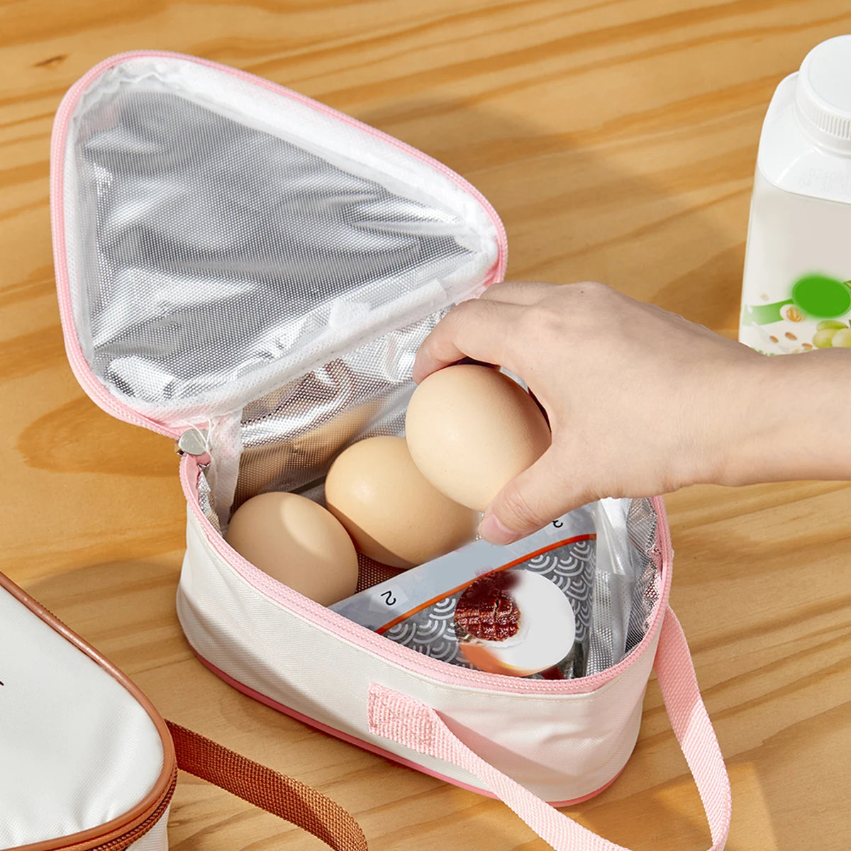 Cute Cartoon Thermal Lunch Bag