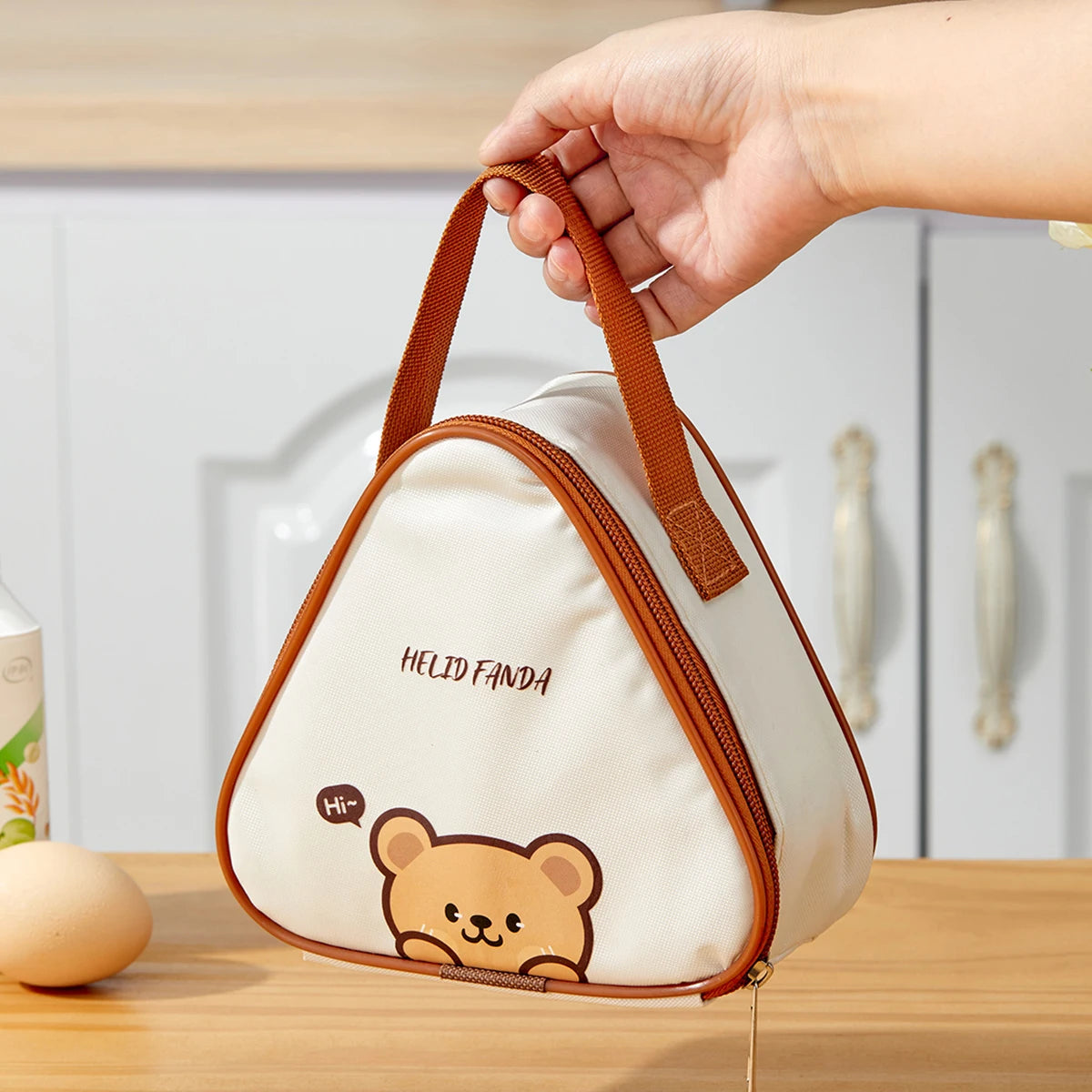 Cute Cartoon Thermal Lunch Bag