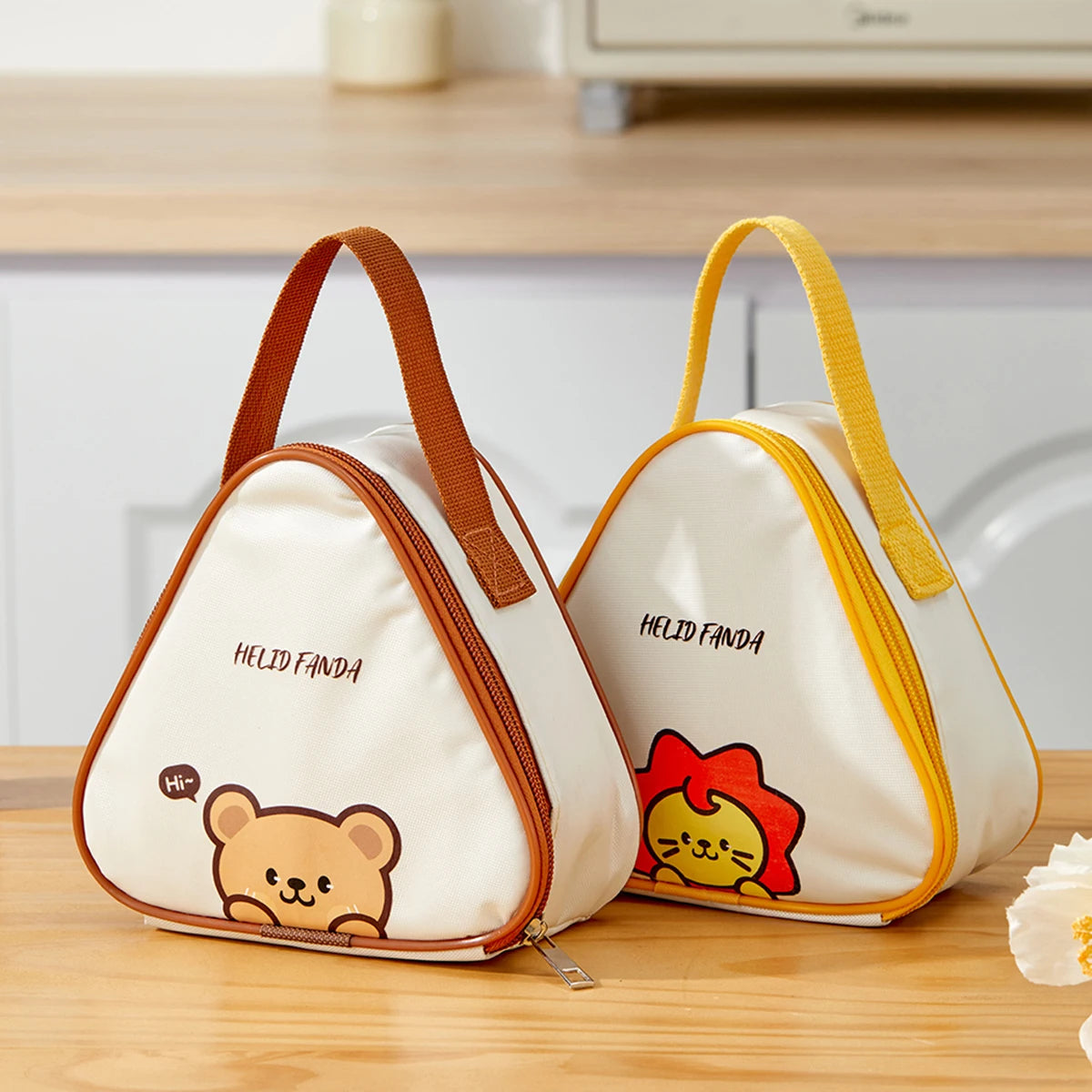 Cute Cartoon Thermal Lunch Bag