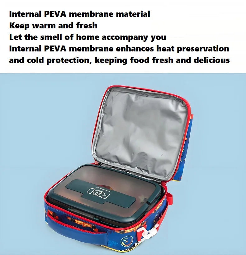 Dinosaur Cartoon Kids Lunch Bag