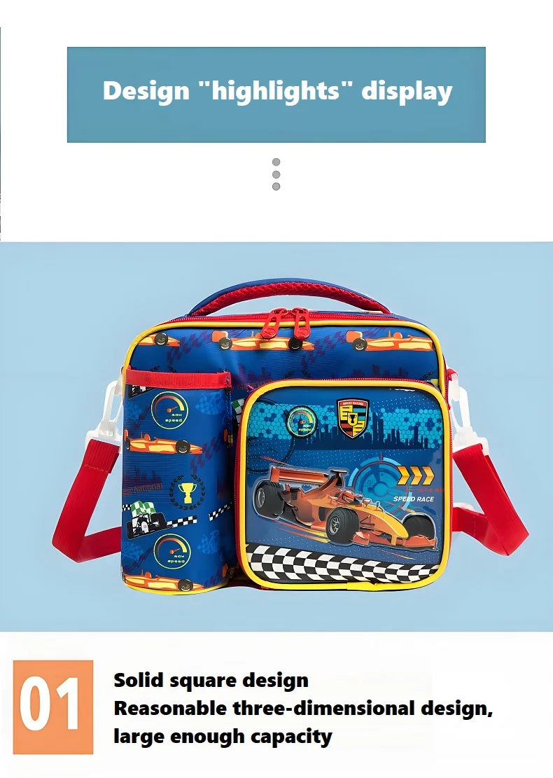 Dinosaur Cartoon Kids Lunch Bag