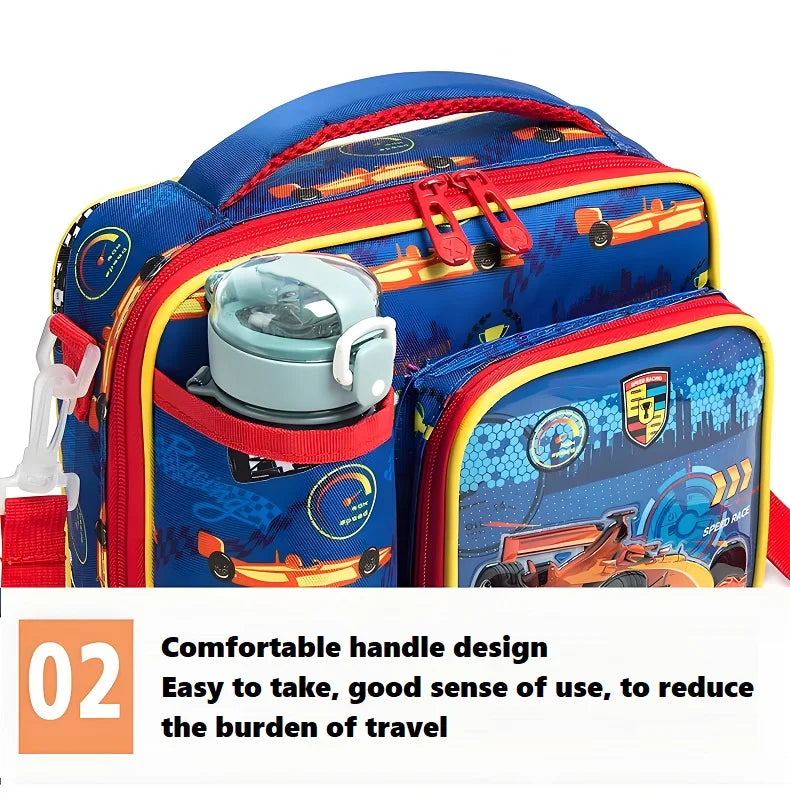 Dinosaur Cartoon Kids Lunch Bag