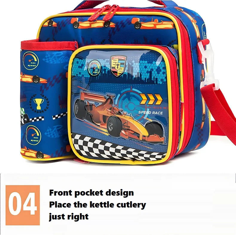 Dinosaur Cartoon Kids Lunch Bag