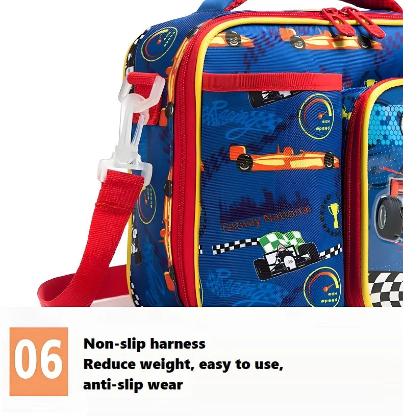 Dinosaur Cartoon Kids Lunch Bag