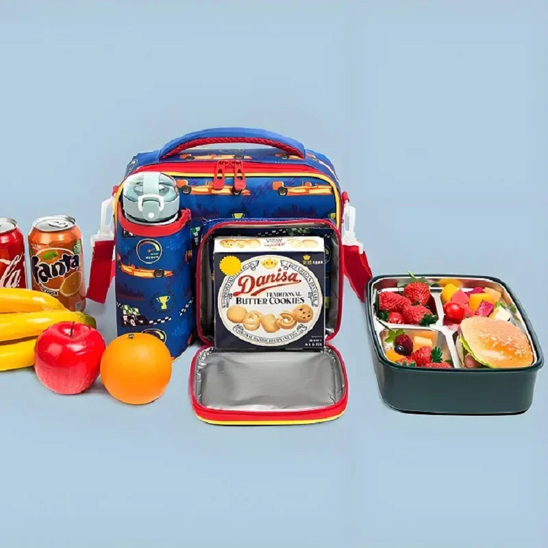 Dinosaur Cartoon Kids Lunch Bag