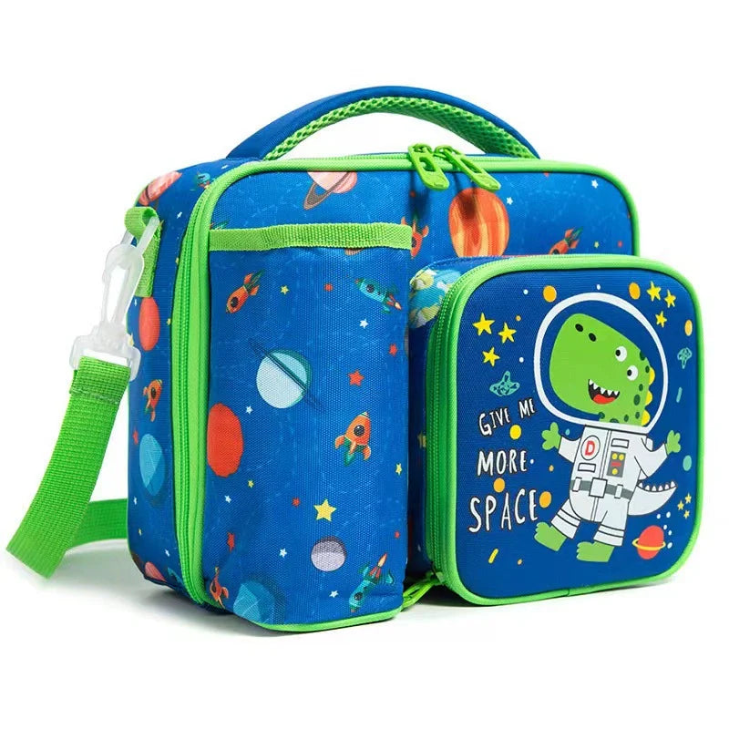 Dinosaur Cartoon Kids Lunch Bag