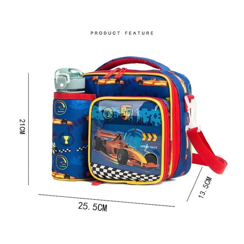 Dinosaur Cartoon Kids Lunch Bag