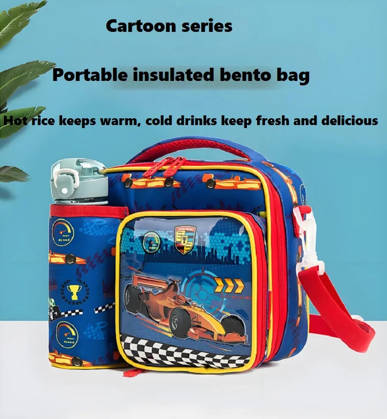 Dinosaur Cartoon Kids Lunch Bag