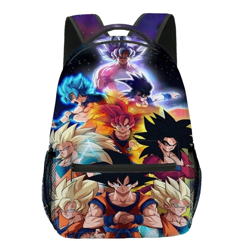 Dragon Ball Goku 3PC Backpack Set