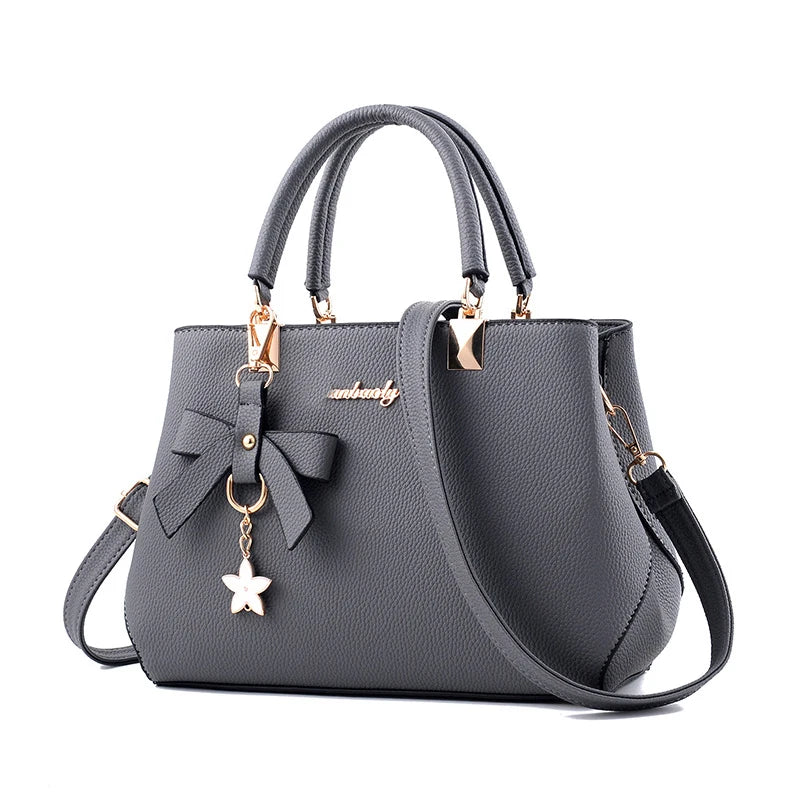Elegant Flower Charm Handbag