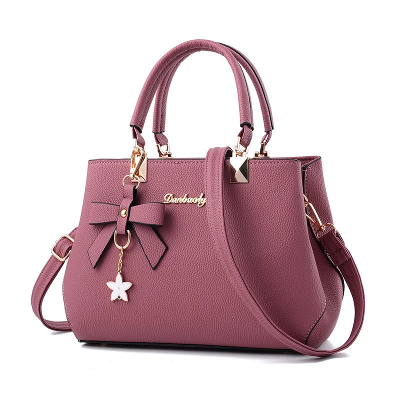 Elegant Flower Charm Handbag