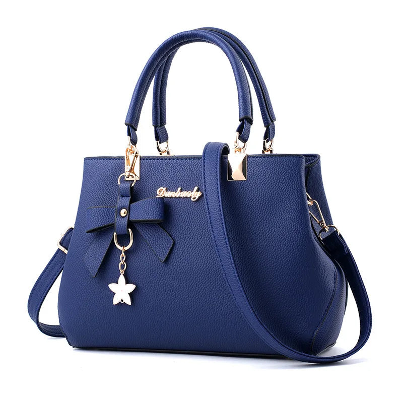 Elegant Flower Charm Handbag