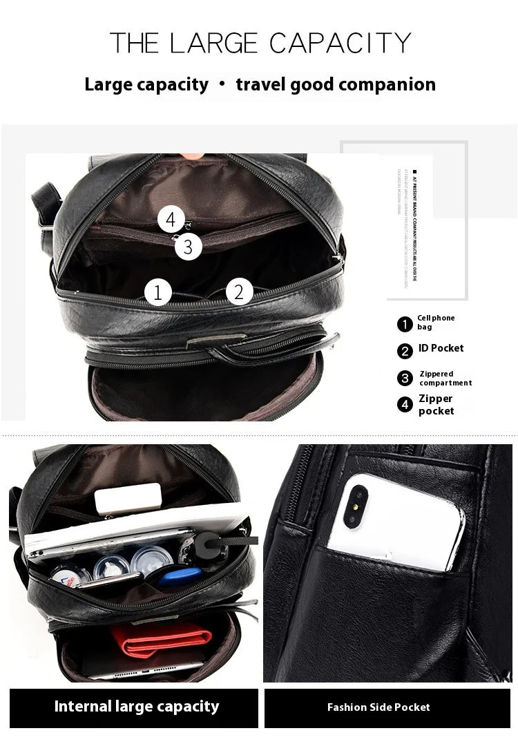 Elegant Leather Backpack