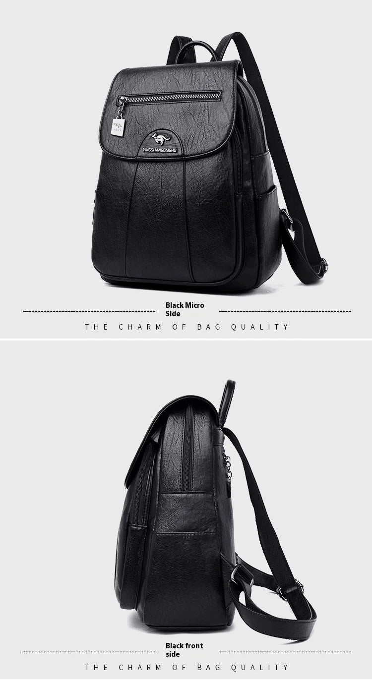 Elegant Leather Backpack