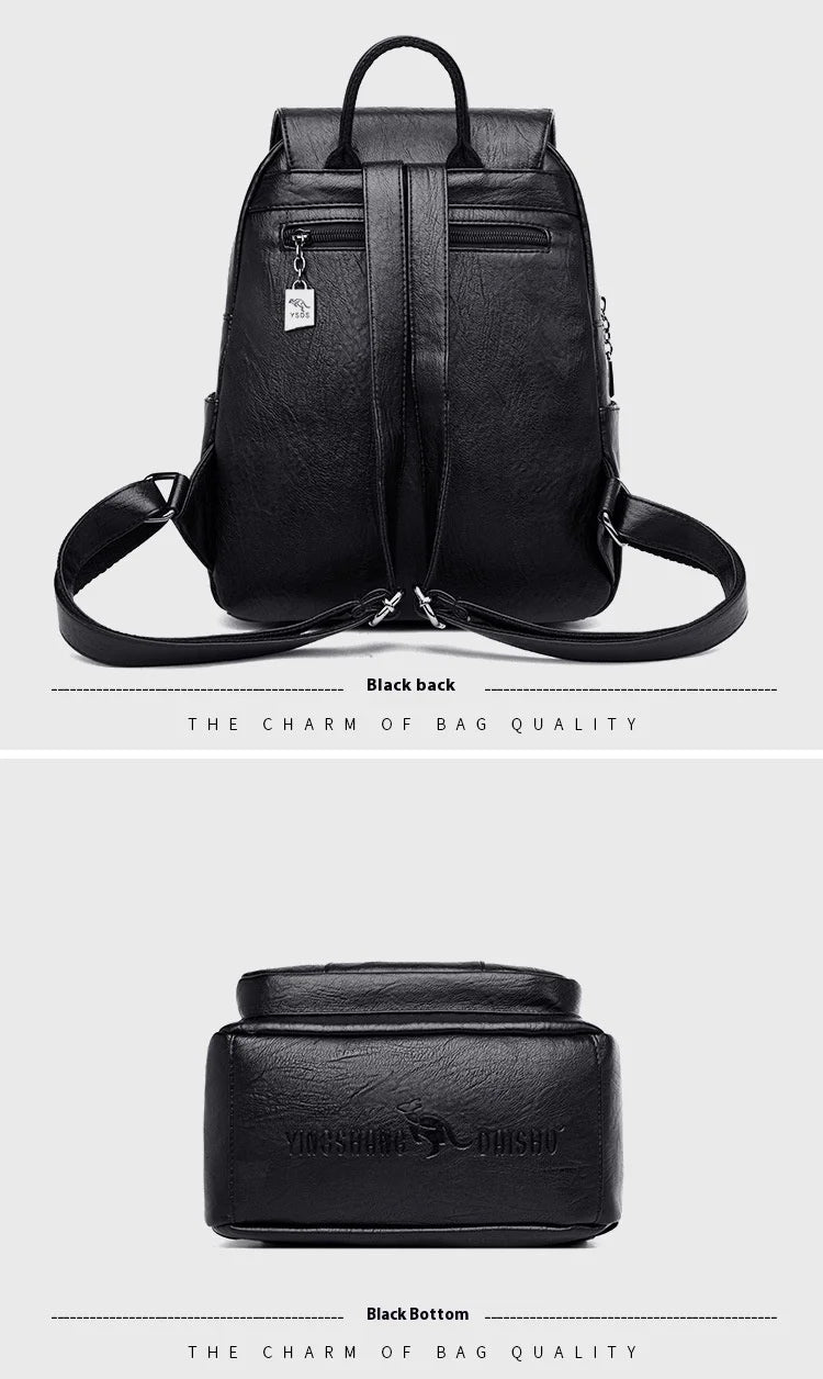 Elegant Leather Backpack