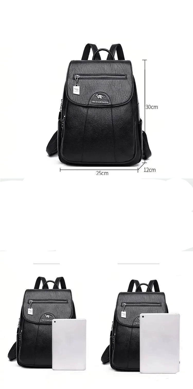 Elegant Leather Backpack