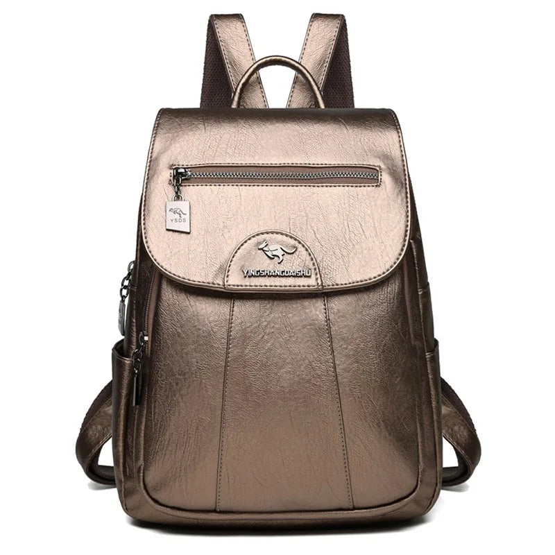 Elegant Leather Backpack