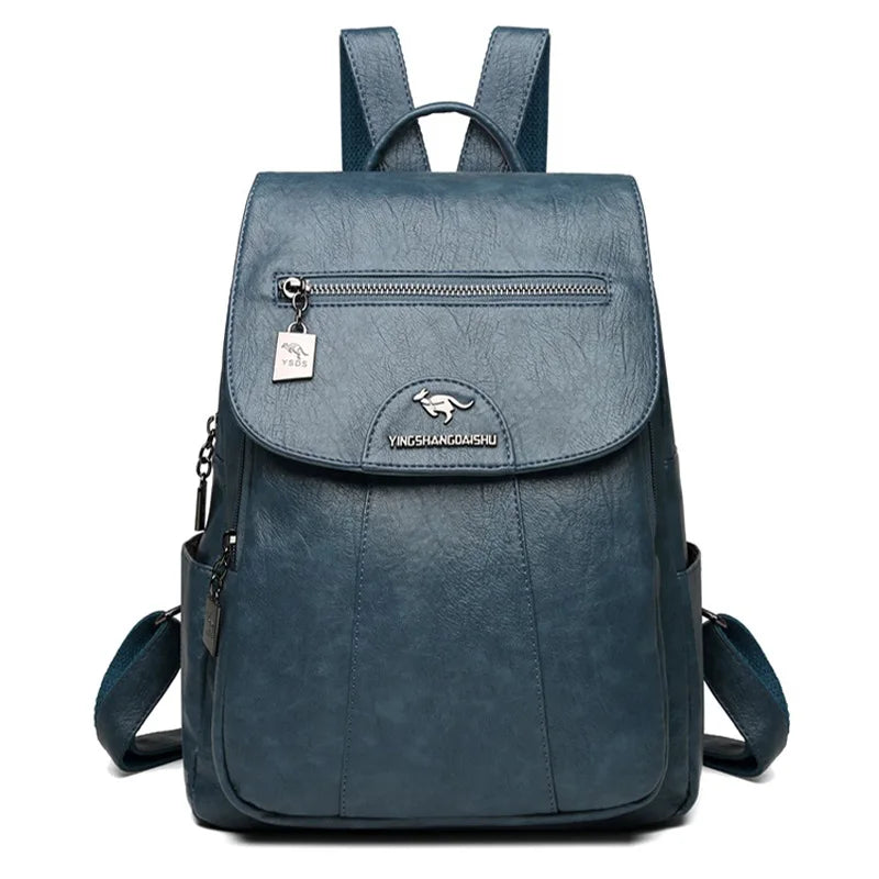 Elegant Leather Backpack