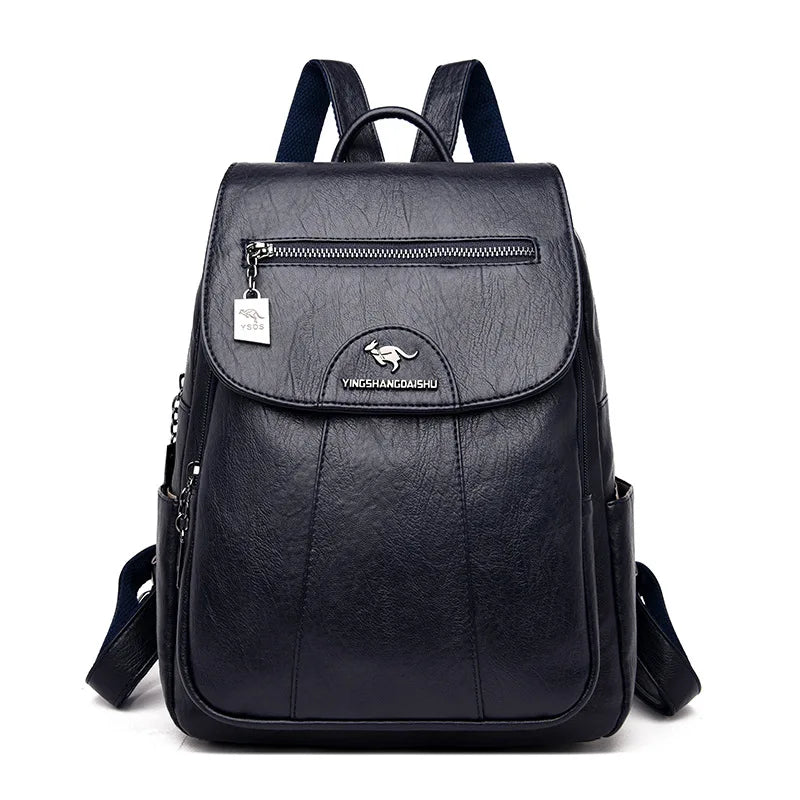 Elegant Leather Backpack