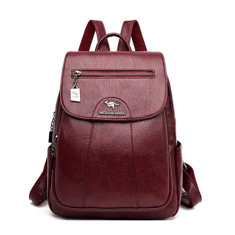Elegant Leather Backpack