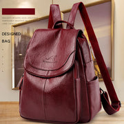 Elegant PU Leather Backpack