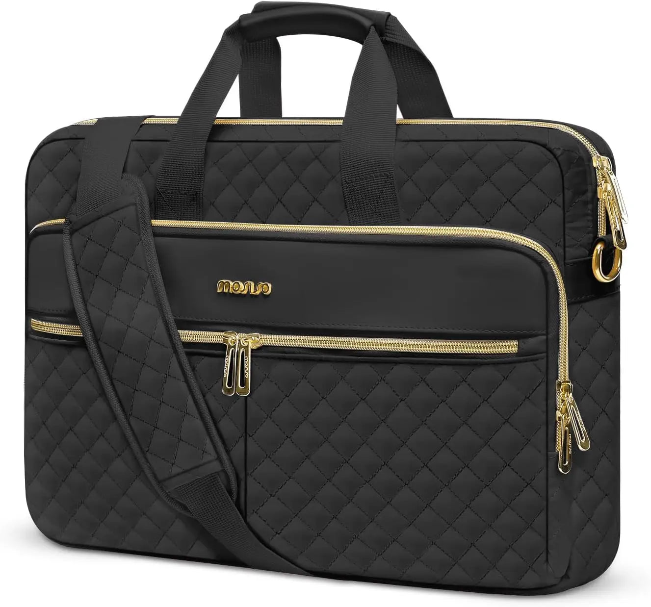 Elegant Quilted Laptop Bag
