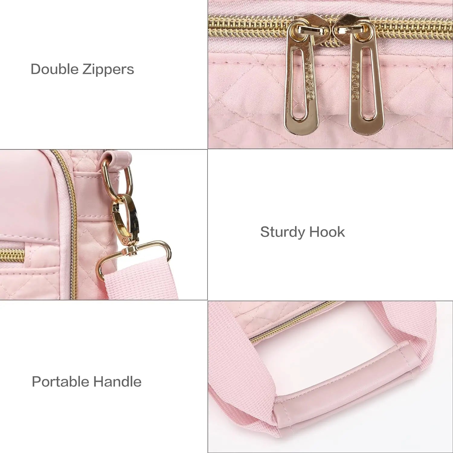 Elegant Quilted Laptop Bag