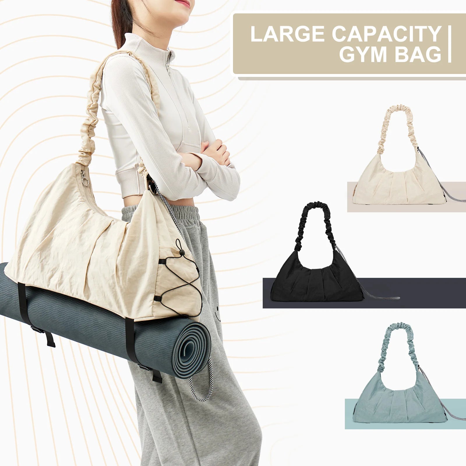 Elegant carry-on Yoga Mat Bag