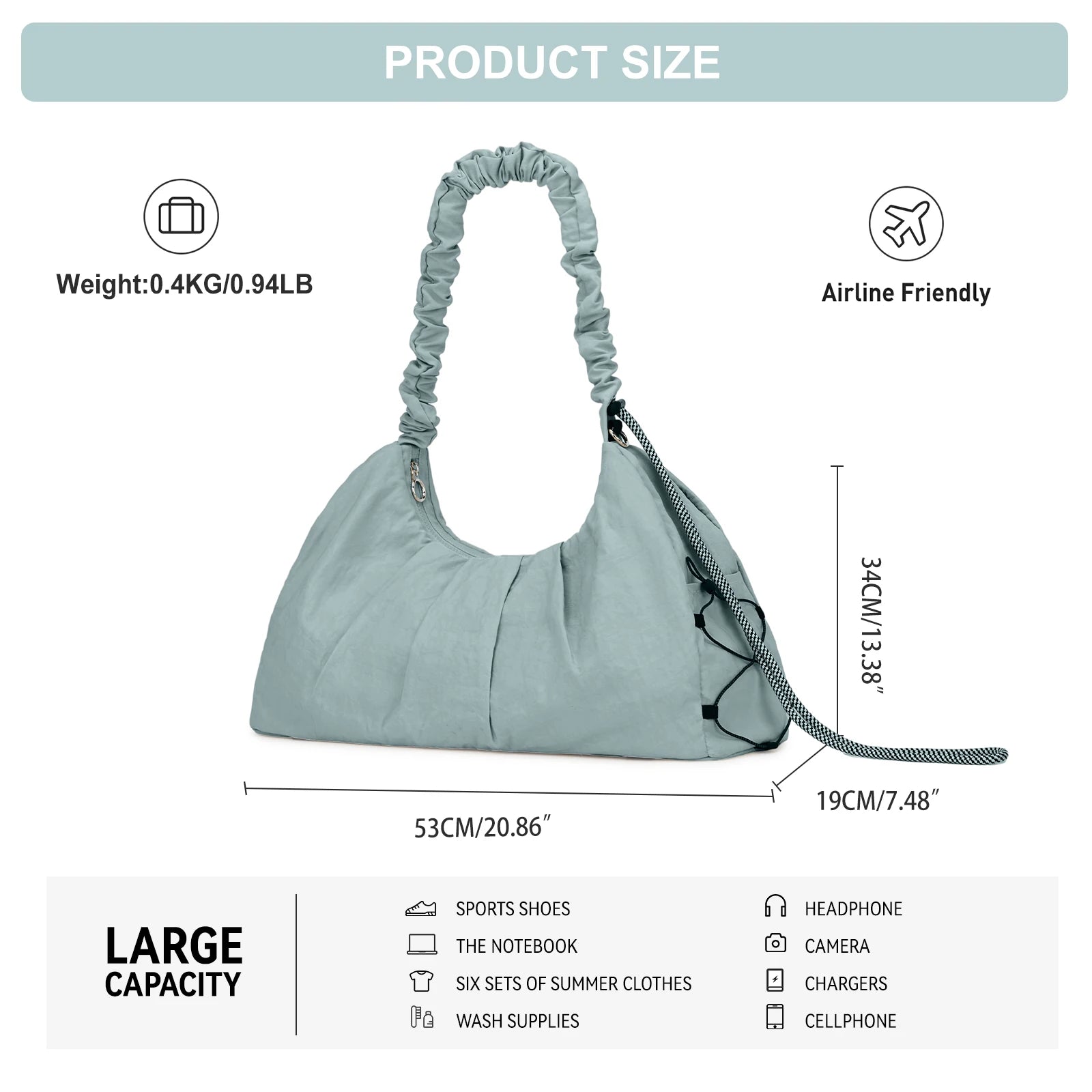 Elegant carry-on Yoga Mat Bag