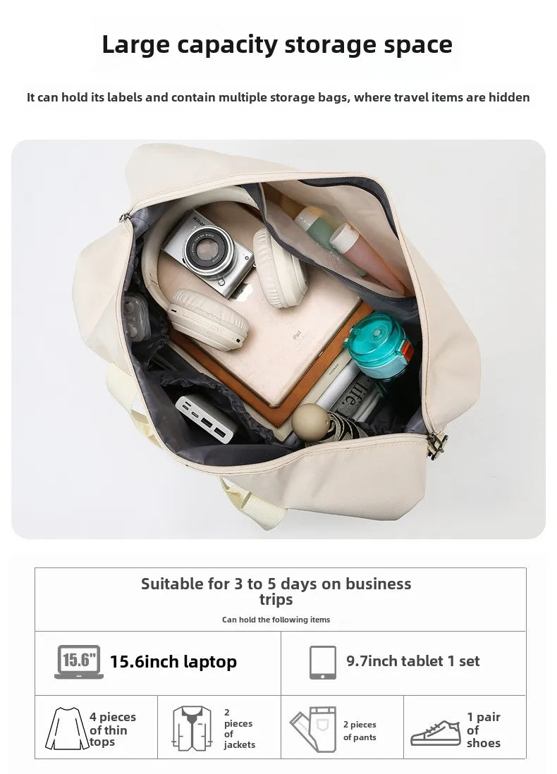 Expandable Travel Duffel Bag