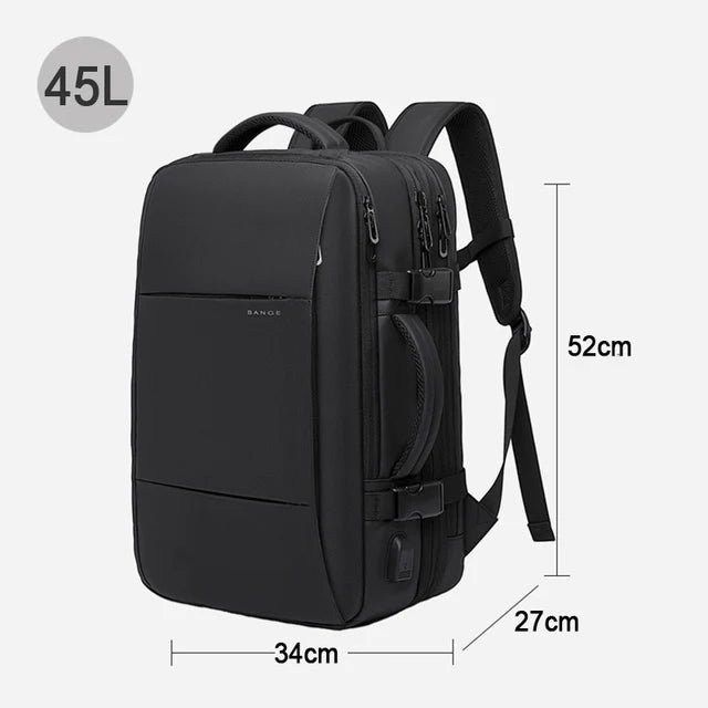 Expandable Waterproof Laptop Backpack