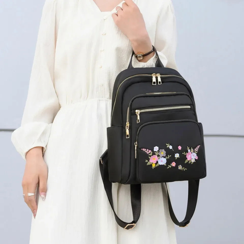 Fashion Embroidered Backpack