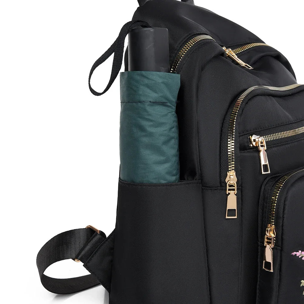 Fashion Embroidered Backpack