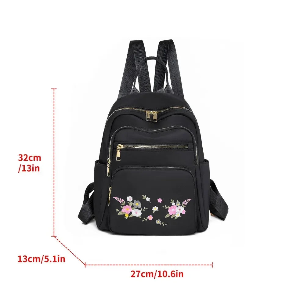 Fashion Embroidered Backpack