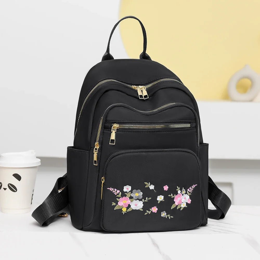 Fashion Embroidered Backpack
