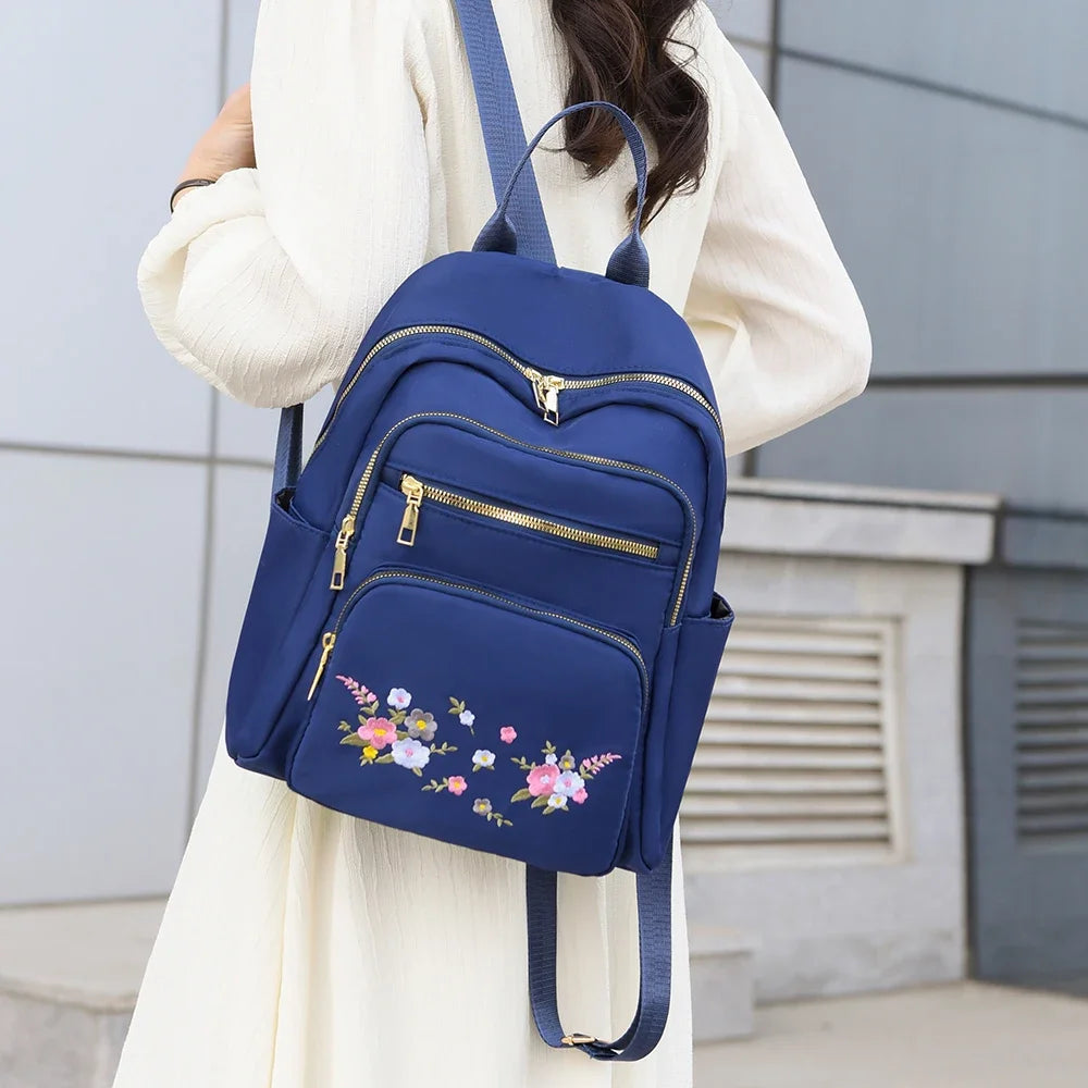 Fashion Embroidered Backpack