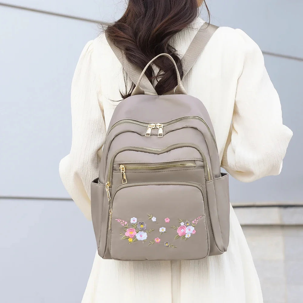 Fashion Embroidered Backpack