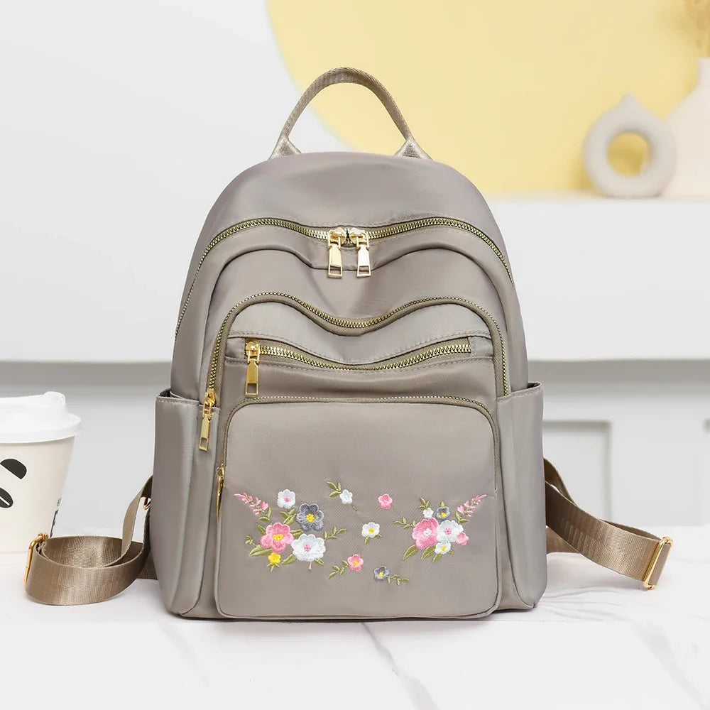 Fashion Embroidered Backpack