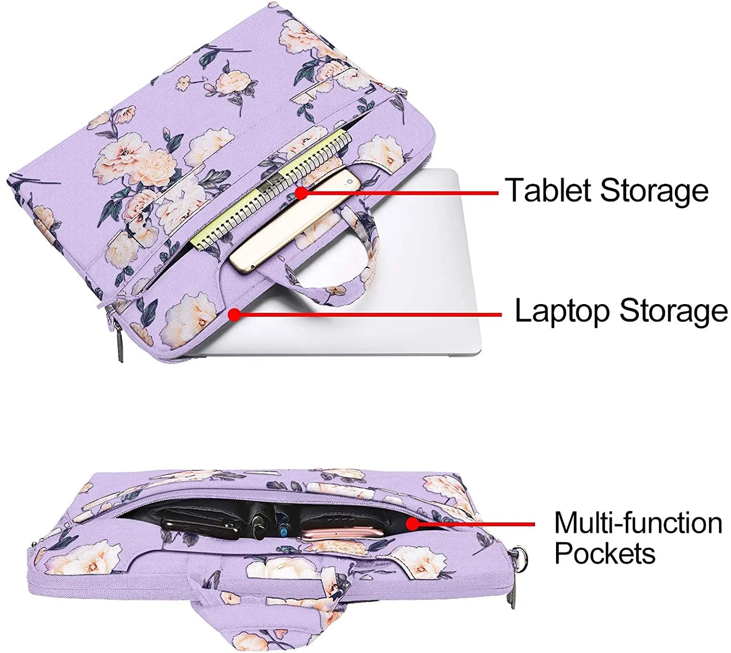 Fashion Print 13"–16” Laptop Sleeve Bag