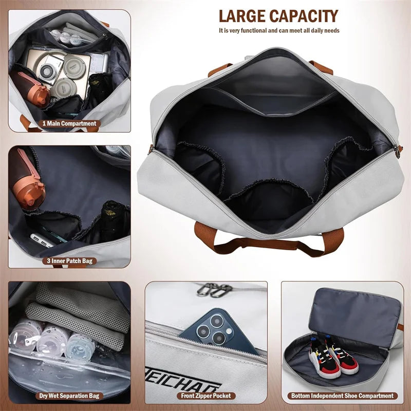 Fashion Waterproof Duffle Travel Bag