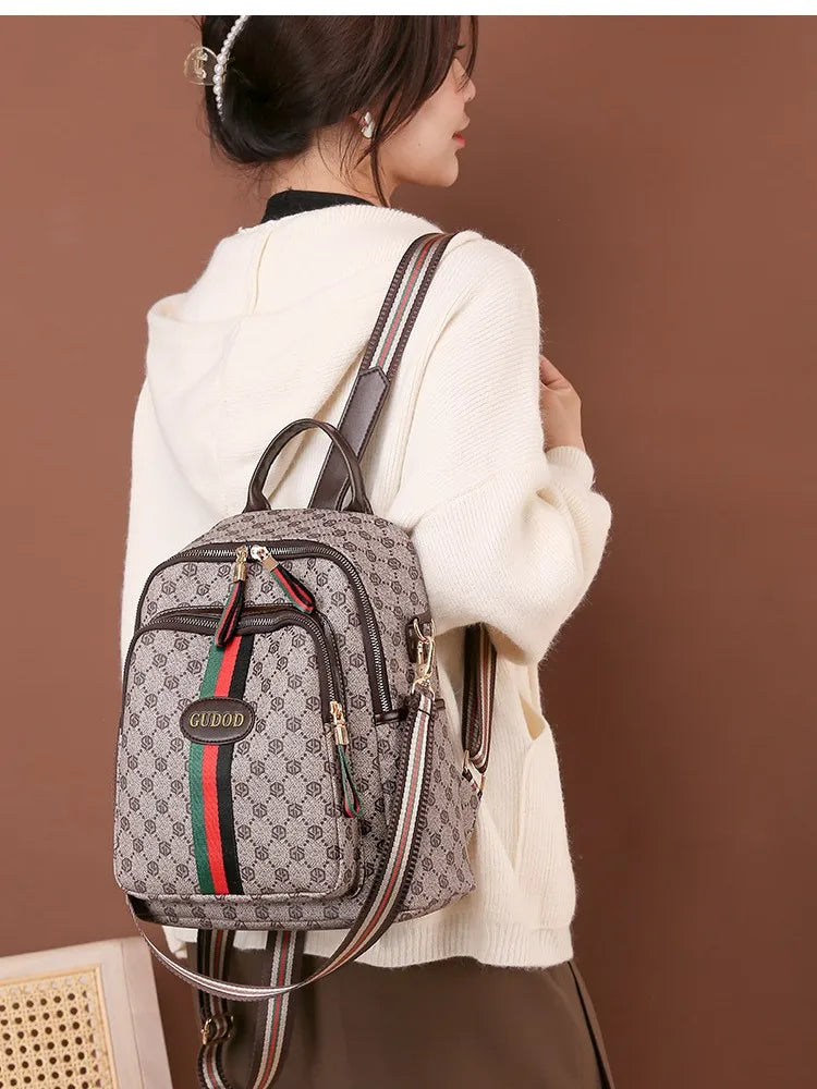 Floral Print Backpack