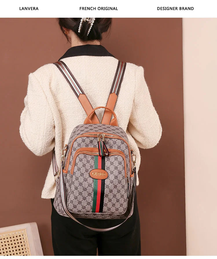 Floral Print Backpack